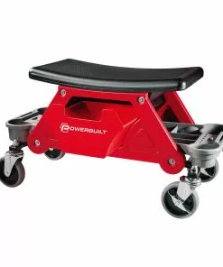 Powerbuilt 240036 Heavy Duty Rolling Workshop Creeper Bench, 300 Pound Capacity