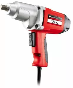 Powerbuilt 1/2 in. 7.5 Amp Heavy Duty Electric Impact Lug Wrench Set - 240070