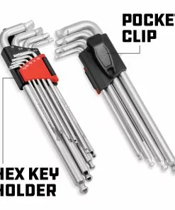 Powerbuilt 9 Piece Zeon SAE Hex Key Wrench Set for Damaged Fasteners - 240096 -Hot Sale Powerbuilt Shop 240096 04