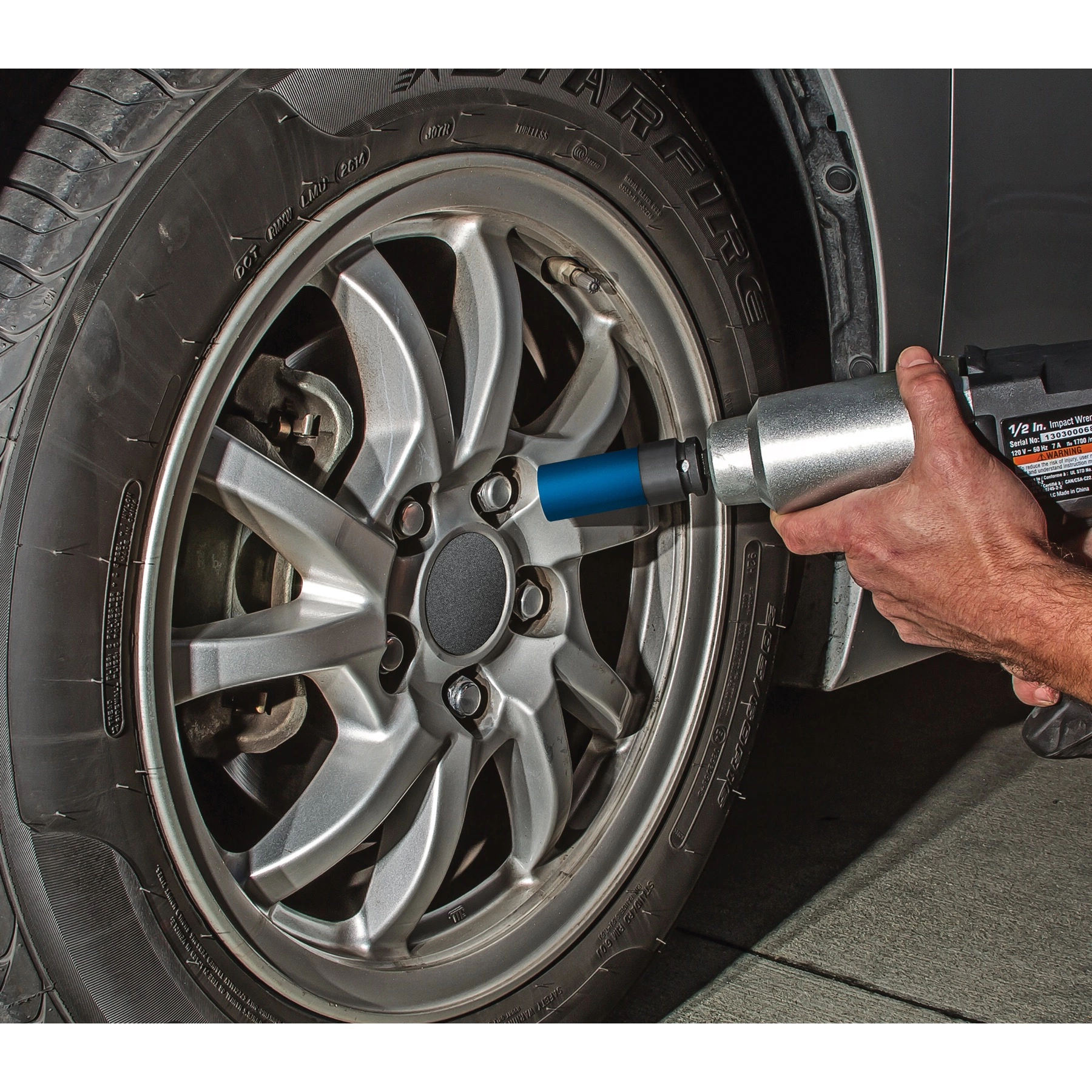 Powerbuilt 3 PC Zeon Metric Lug Nut Socket Set for Damaged Lug Nuts - 240098 6 Powerbuilt 3 PC Zeon Metric Lug Nut Socket Set for Damaged Lug Nuts - 240098 - Image 6