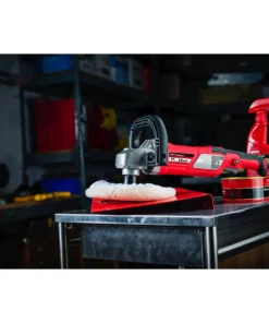 Powerbuilt 7 Inch10 Amp Variable Speed Sander/Polisher with Electronic Speed Control - 240116 -Hot Sale Powerbuilt Shop 240116 usage 1