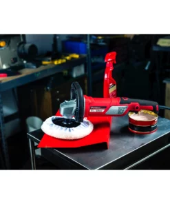 Powerbuilt 7 Inch10 Amp Variable Speed Sander/Polisher with Electronic Speed Control - 240116 -Hot Sale Powerbuilt Shop 240116 usage 3