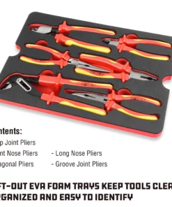 Powerbuilt 50 Piece Master VDE Electrical Tool Set with Case - 240259 10 Powerbuilt 50 Piece Master VDE Electrical Tool Set with Case - 240259 -Hot Sale Powerbuilt Shop 240259 05