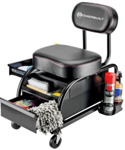 Powerbuilt Professional Detailer Roller Seat - 240299 -Hot Sale Powerbuilt Shop 24029920image203