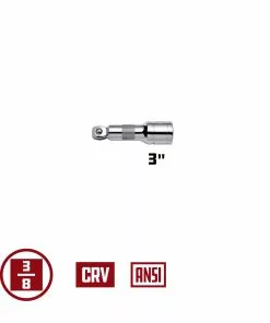 Powerbuilt 3/8 Inch Drive 3 Inch Wobble Extension - 641744 8 Powerbuilt 3/8 Inch Drive 3 Inch Wobble Extension - 641744 -Hot Sale Powerbuilt Shop 32020wobble20ext 2