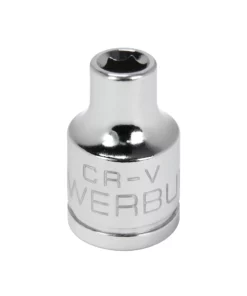 Powerbuilt 3/8 in. Drive x 1/4 in. 6 Point SAE Socket - 940191