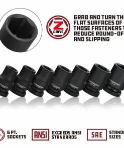 Hot Sale Powerbuilt Shop -Hot Sale Powerbuilt Shop 3 8in20standard20impact20socket sae 8