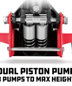 Powerbuilt 3 Ton Garage Jack, Dual Piston Pump Lift Range from 4-3/4" to 18" -Hot Sale Powerbuilt Shop 620588 03