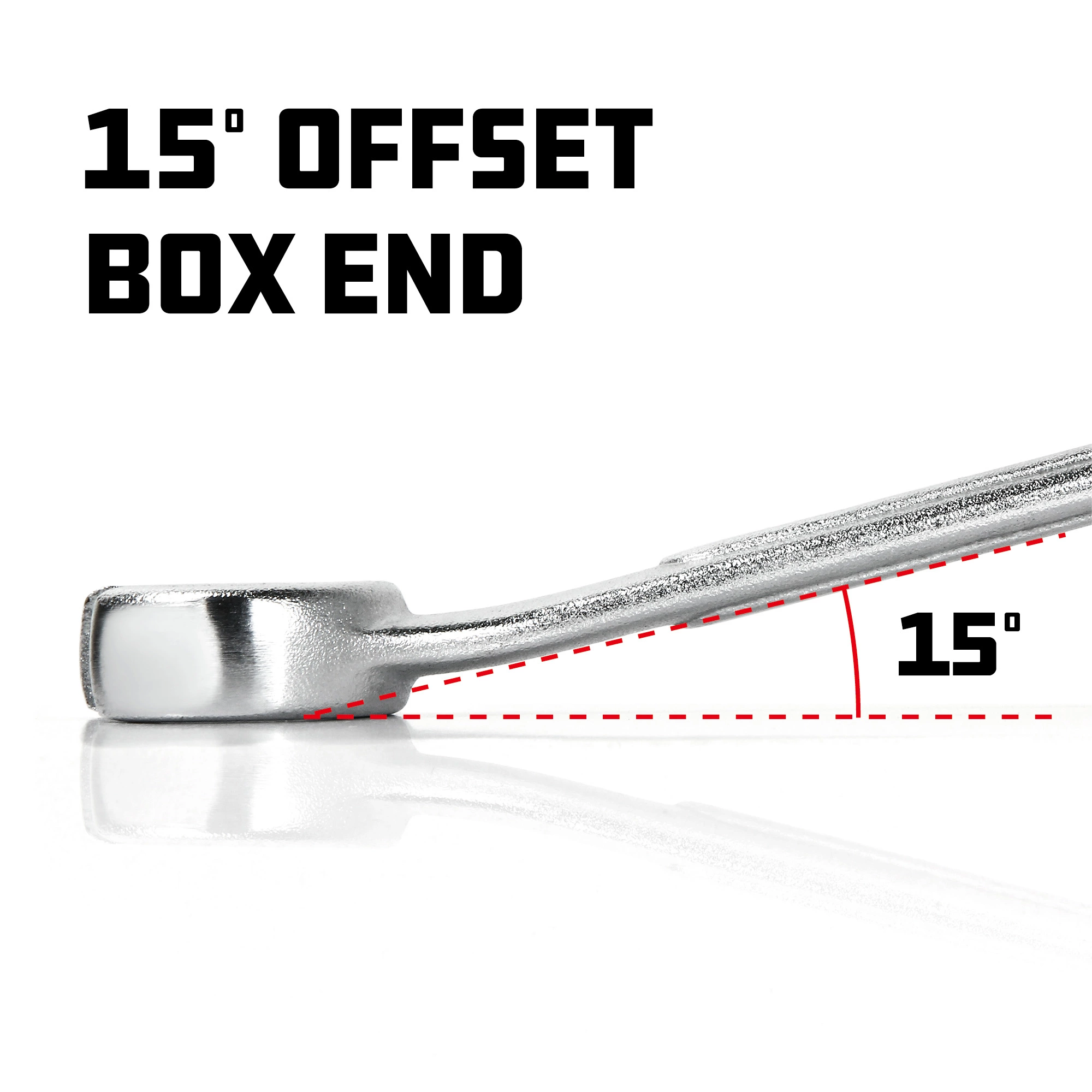 Powerbuilt 11 x 12 MM Metric Flare Nut Wrench - 644037 4 Powerbuilt 11 x 12 MM Metric Flare Nut Wrench - 644037 - Image 4