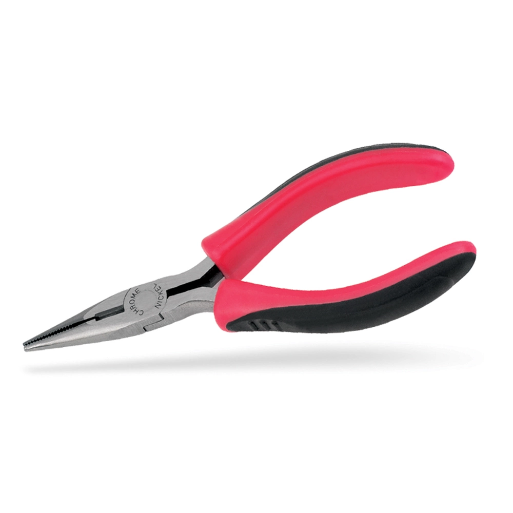 Powerbuilt 5 Inch Mini Long Nose Pliers - 640409 1 Powerbuilt 5 Inch Mini Long Nose Pliers - 640409