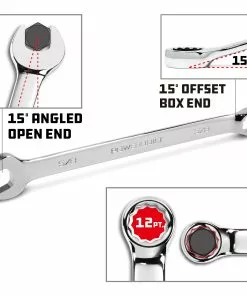 Powerbuilt 7 Piece SAE Long Pattern Combination Wrench Set - 640436 8 Powerbuilt 7 Piece SAE Long Pattern Combination Wrench Set - 640436 -Hot Sale Powerbuilt Shop 640436 04