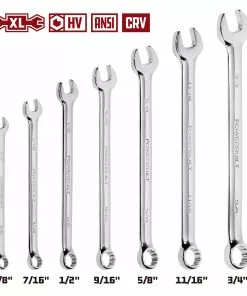 Powerbuilt 7 Piece SAE Long Pattern Combination Wrench Set - 640436 10 Powerbuilt 7 Piece SAE Long Pattern Combination Wrench Set - 640436 -Hot Sale Powerbuilt Shop 640436 a