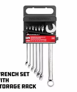 Powerbuilt 7 Piece Metric Long Pattern Combination Wrench Set - 640437 -Hot Sale Powerbuilt Shop 640437 06