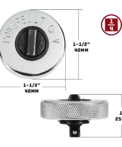 Powerbuilt 1/4 Inch Drive 72 Tooth Finger Ratchet - 640501 -Hot Sale Powerbuilt Shop 640501 c