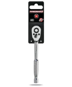 Powerbuilt 1/4 Inch Drive 36 Tooth Quick-Release Ratchet - 640508 -Hot Sale Powerbuilt Shop 640508 2