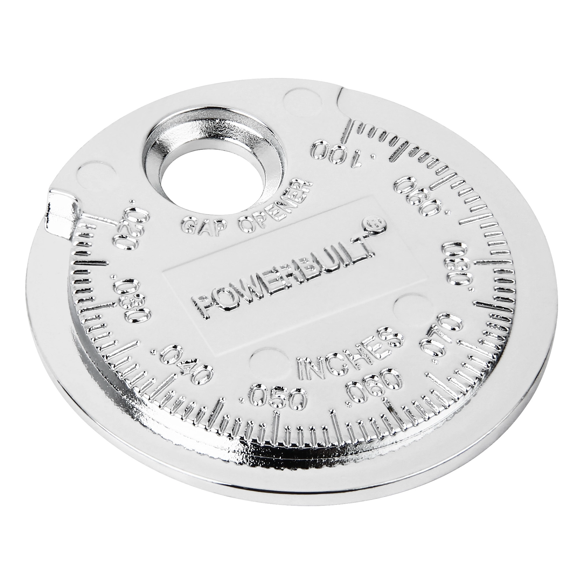 Powerbuilt Disc Style Spark Plug Gapper - 640594 1 Powerbuilt Disc Style Spark Plug Gapper - 640594