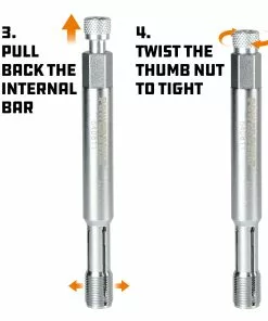 Powerbuilt 14 Millimeter Back-Tap Thread Repair Tool - 640811 -Hot Sale Powerbuilt Shop 640811 04
