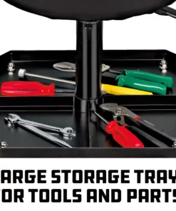 Powerbuilt Rolling Brake Stool - 640834 10 Powerbuilt Rolling Brake Stool - 640834 -Hot Sale Powerbuilt Shop 640834 04