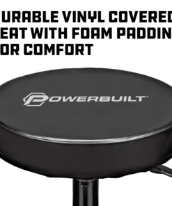 Powerbuilt Rolling Brake Stool - 640834 11 Powerbuilt Rolling Brake Stool - 640834 -Hot Sale Powerbuilt Shop 640834 05