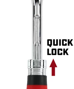 Powerbuilt 1/4 Inch by 3/8 Inch Dual Drive Extended Ratchet - 940926 -Hot Sale Powerbuilt Shop 640926 04