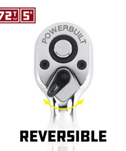 Powerbuilt 2 Piece 1/4 Inch and 3/8 Inch Drive 72 Tooth Stubby Ratchet Set - 640927 8 Powerbuilt 2 Piece 1/4 Inch and 3/8 Inch Drive 72 Tooth Stubby Ratchet Set - 640927 -Hot Sale Powerbuilt Shop 640927 03