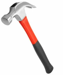 Powerbuilt 16 oz. Claw Hammer With Fiberglass Handle - 640948