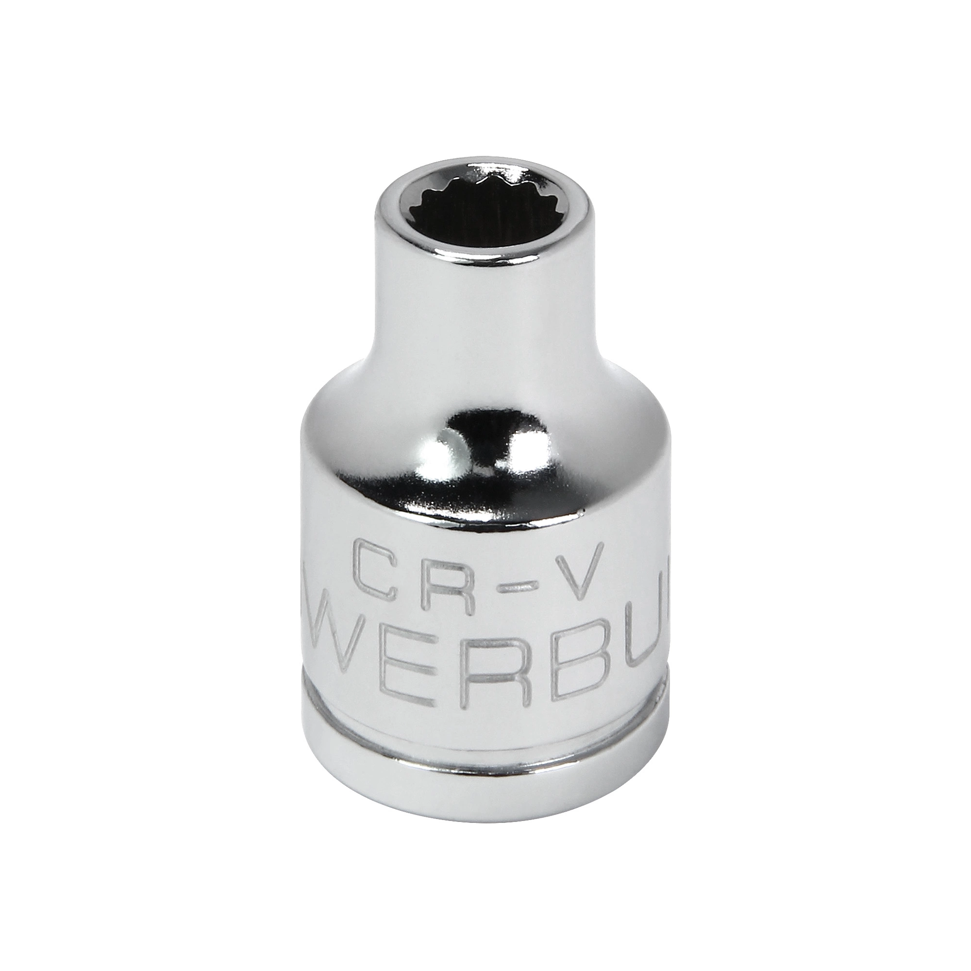 Powerbuilt 3/8 Inch Drive x 1/4 Inch 12 Point Shallow Socket - 641000 1 Powerbuilt 3/8 Inch Drive x 1/4 Inch 12 Point Shallow Socket - 641000