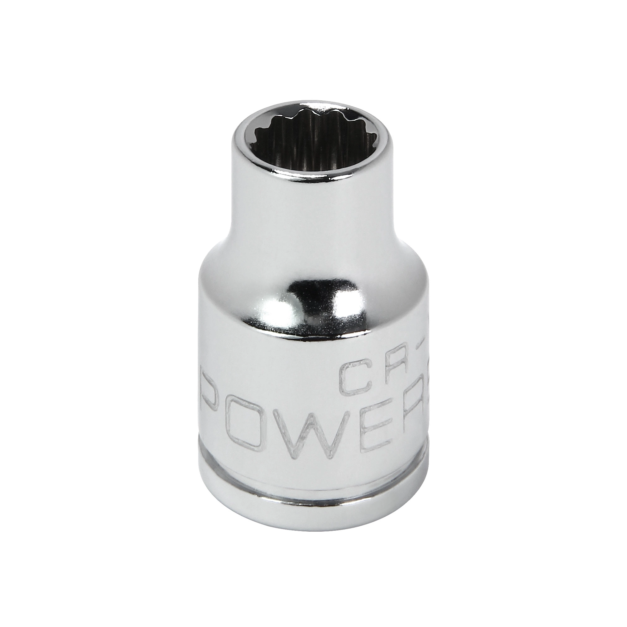 Powerbuilt 3/8 Inch Drive x 5/16 Inch 12 Point Shallow Socket - 641001 1 Powerbuilt 3/8 Inch Drive x 5/16 Inch 12 Point Shallow Socket - 641001
