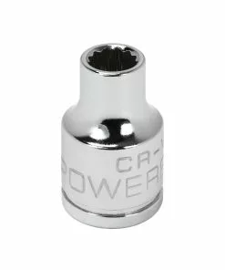 Powerbuilt 3/8 Inch Drive x 7 MM 12 Point Shallow Socket - 641012