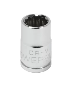 Powerbuilt 3/8 Inch Drive x 11 MM 12 Point Shallow Socket - 641016