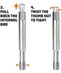 Powerbuilt 12 Millimeter Back-Tap Thread Repair Tool - 641148 -Hot Sale Powerbuilt Shop 641148 04