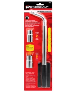 Powerbuilt Sliding Extending Lug Wrench w/2 Double-Side Lug Nut Sockets - 641184 -Hot Sale Powerbuilt Shop 641184 06