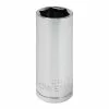 Powerbuilt 3/8 Inch Drive x 3/4 Inch 6 Point Deep Socket - 641206