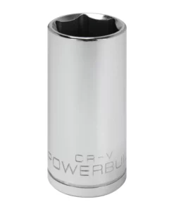 Powerbuilt 3/8 Inch Drive x 7/8 Inch 6 Point Deep Socket - 641208