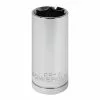 Powerbuilt 3/8 in. Drive x 21mm 6 Point Deep Socket 21 mm - 641220