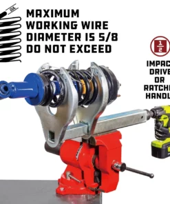 Powerbuilt Strut Tool / Strut Coil Spring Compressor - 641429 -Hot Sale Powerbuilt Shop 641429 feature 2