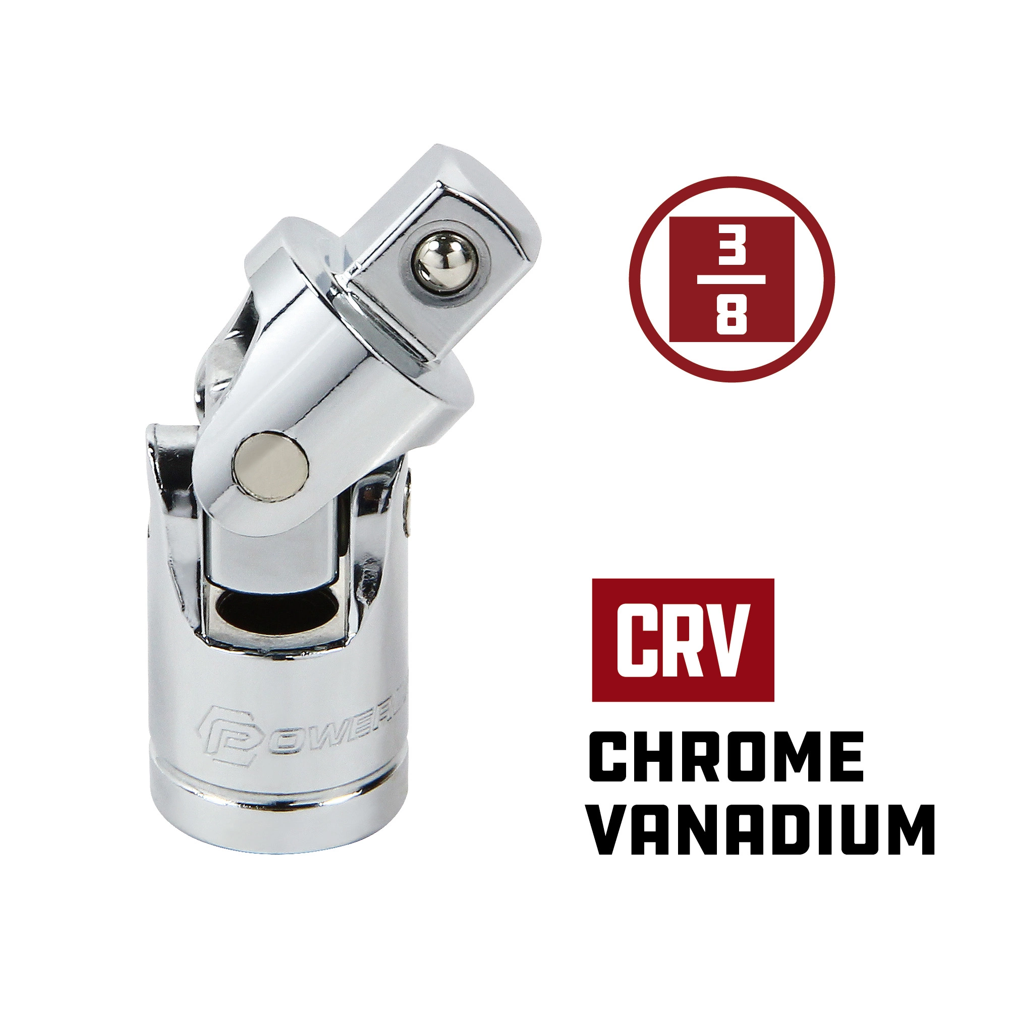 Powerbuilt Universal Joints - 3/8 in. Drive - 641507 4 Powerbuilt Universal Joints - 3/8 in. Drive - 641507 - Image 4