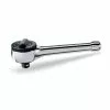 Powerbuilt 3/8 Inch Drive 42 Tooth Stubby Spin Disc Ratchet - 641514