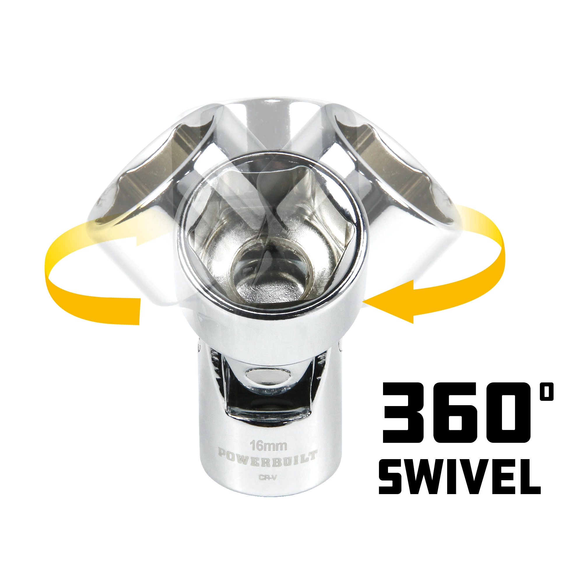 Powerbuilt 10 Piece 3/8 Inch Drive Metric Universal 6 Point Socket Set - 641715 3 Powerbuilt 10 Piece 3/8 Inch Drive Metric Universal 6 Point Socket Set - 641715 - Image 3