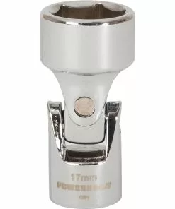 Powerbuilt 3/8" Dr. 17mm 6pt Universal Socket - 641908