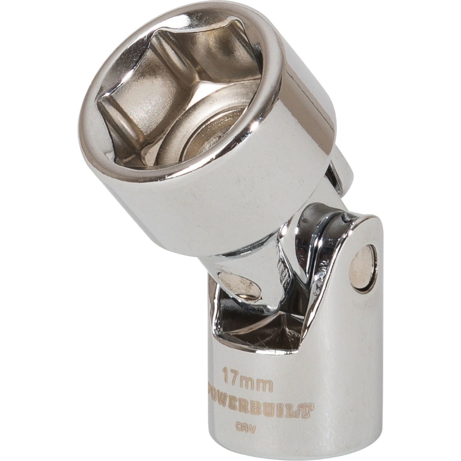 Powerbuilt 3/8" Dr. 17mm 6pt Universal Socket - 641908 3 Powerbuilt 3/8" Dr. 17mm 6pt Universal Socket - 641908 - Image 3