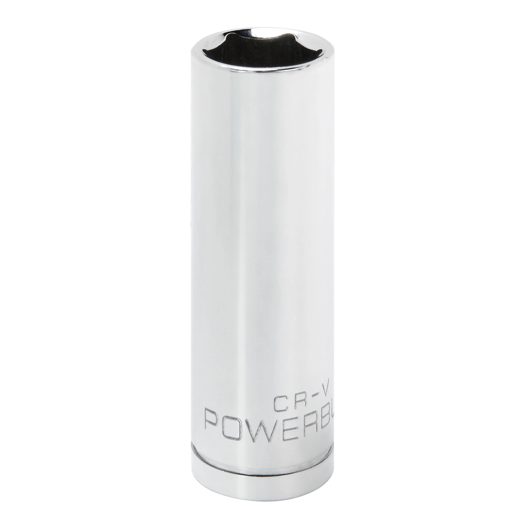 Powerbuilt 1/2 Inch Drive x 11/16 Inch 6 Point Deep Socket - 642202 1 Powerbuilt 1/2 Inch Drive x 11/16 Inch 6 Point Deep Socket - 642202
