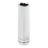 Powerbuilt 1/2 Inch Drive x 15 MM 6 Point Deep Socket - 642209