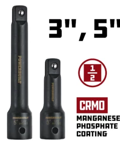 Powerbuilt 2 Pc. 1/2 in. Drive Impact Socket Extension Bar Set - 642410 7 Powerbuilt 2 Pc. 1/2 in. Drive Impact Socket Extension Bar Set - 642410 -Hot Sale Powerbuilt Shop 642410 1 2dr 35in 02