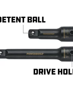 Powerbuilt 2 Pc. 1/2 in. Drive Impact Socket Extension Bar Set - 642410 8 Powerbuilt 2 Pc. 1/2 in. Drive Impact Socket Extension Bar Set - 642410 -Hot Sale Powerbuilt Shop 642410 1 2dr 35in 03