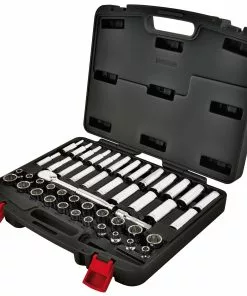 Powerbuilt 47 Piece 3/8 Inch Drive Mechanic's Tool Set - 642451 -Hot Sale Powerbuilt Shop 642451 open20case20right20no20shdw