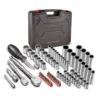 Powerbuilt 80 Pc.1/4 in. & 3/8 in. Dr. SAE & Metric Mechanics Tool Set - 642452