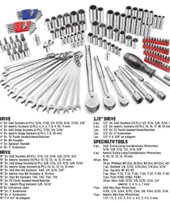 Powerbuilt 152 Piece Master Mechanic's Service Tool Set - 642453 9 Powerbuilt 152 Piece Master Mechanic's Service Tool Set - 642453 -Hot Sale Powerbuilt Shop 642453 152pc 02