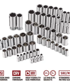 Powerbuilt 152 Piece Master Mechanic's Service Tool Set - 642453 11 Powerbuilt 152 Piece Master Mechanic's Service Tool Set - 642453 -Hot Sale Powerbuilt Shop 642453 152pc 05