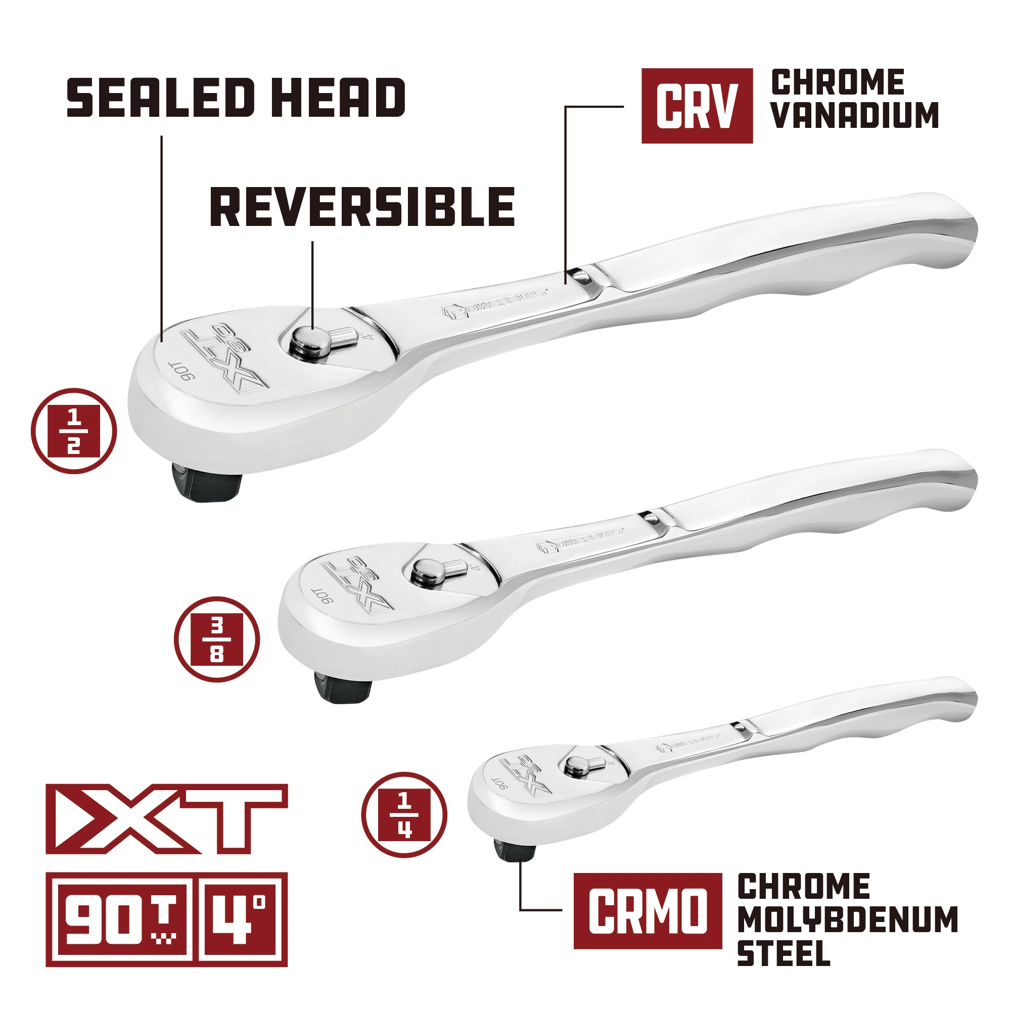 Powerbuilt 200 Piece Master Mechanic's Service Tool Set - 642472 7 Powerbuilt 200 Piece Master Mechanic's Service Tool Set - 642472 - Image 7